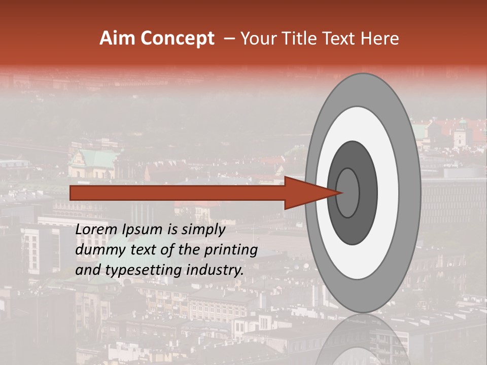 Business Windows Skyscraper PowerPoint Template