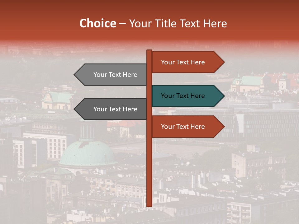 Business Windows Skyscraper PowerPoint Template