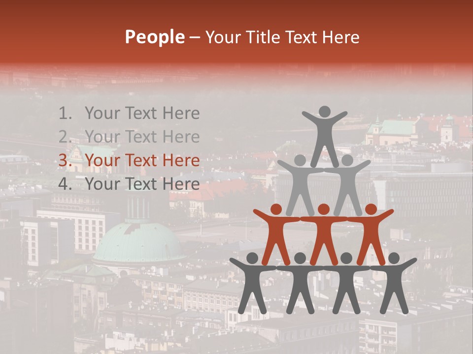 Business Windows Skyscraper PowerPoint Template