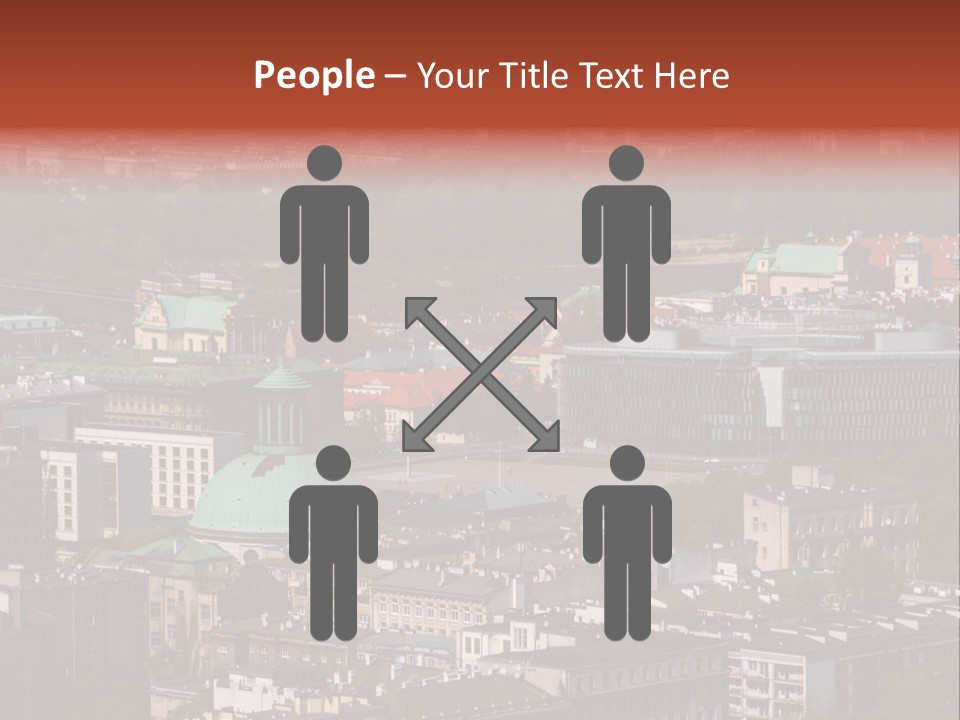 Business Windows Skyscraper PowerPoint Template