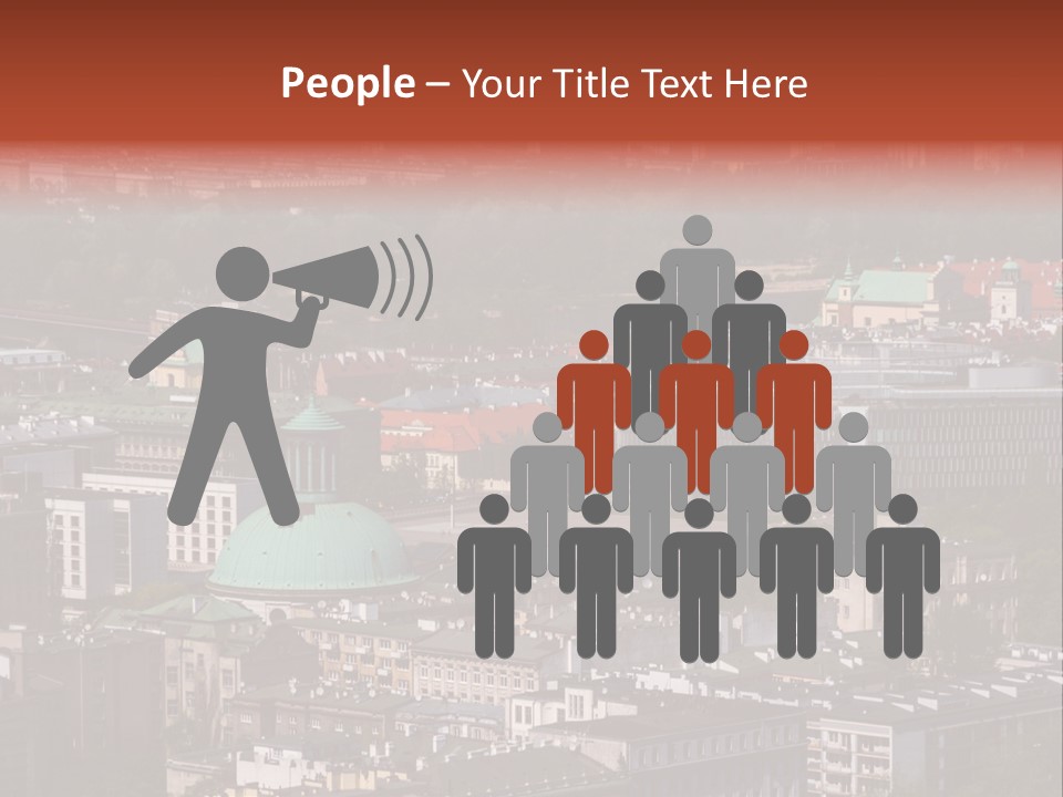 Business Windows Skyscraper PowerPoint Template