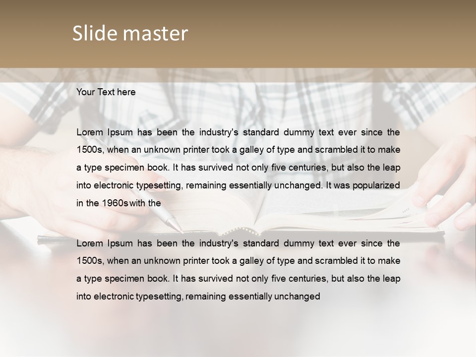 Young Spirituality Hispanic PowerPoint Template