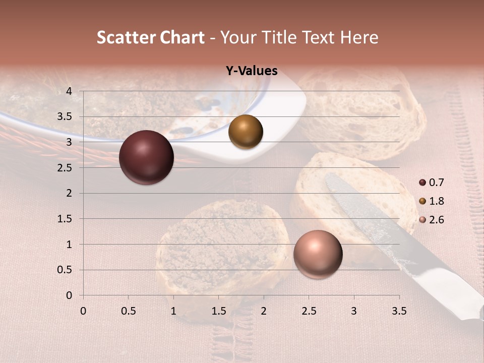 Knife Table Gourmet PowerPoint Template