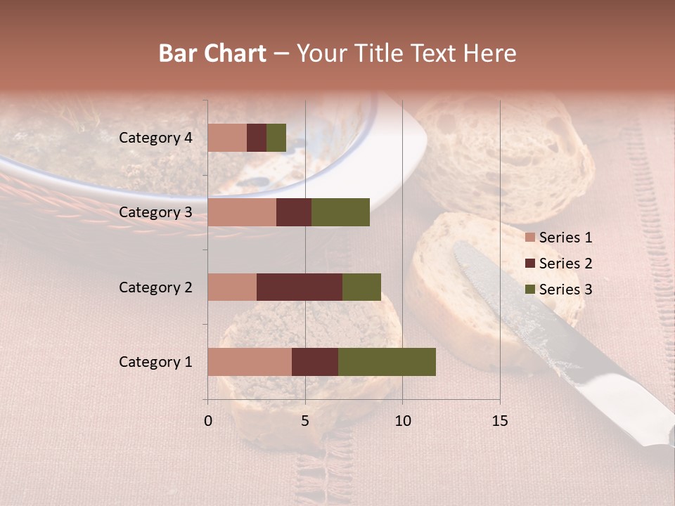 Knife Table Gourmet PowerPoint Template