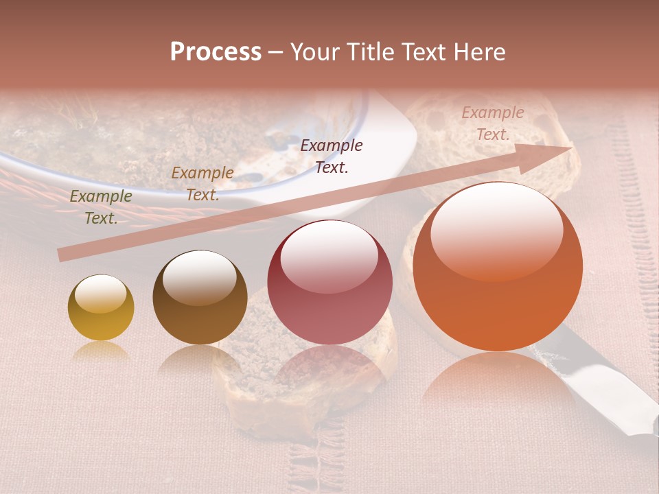 Knife Table Gourmet PowerPoint Template