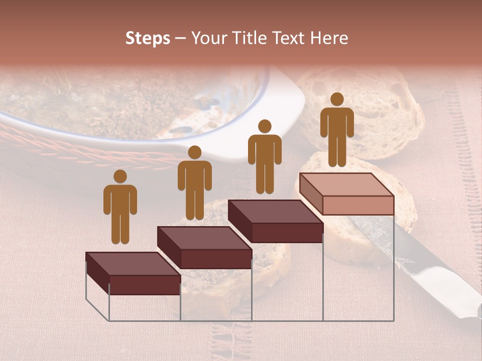Knife Table Gourmet PowerPoint Template