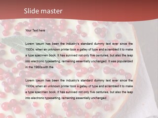 Nobody Homemade Currant PowerPoint Template