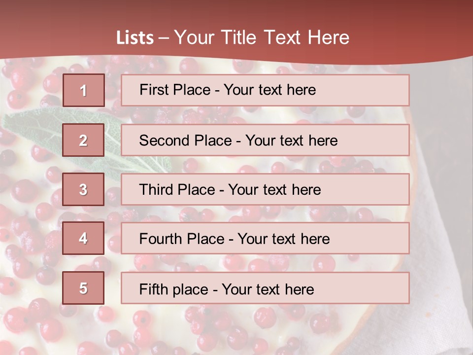 Nobody Homemade Currant PowerPoint Template