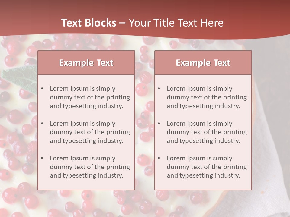 Nobody Homemade Currant PowerPoint Template