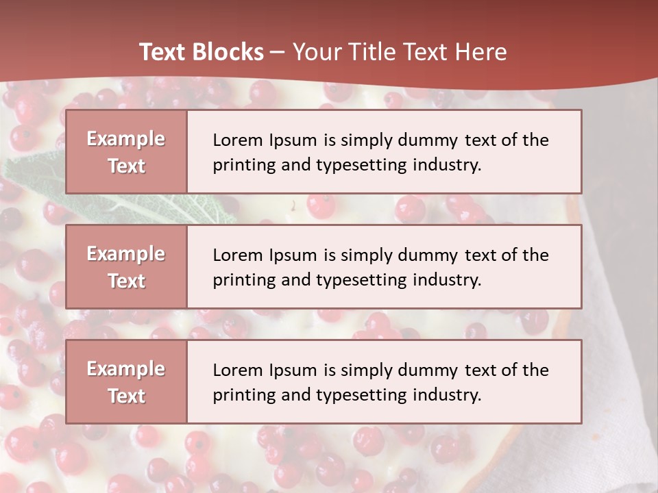 Nobody Homemade Currant PowerPoint Template