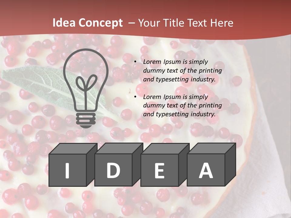 Nobody Homemade Currant PowerPoint Template