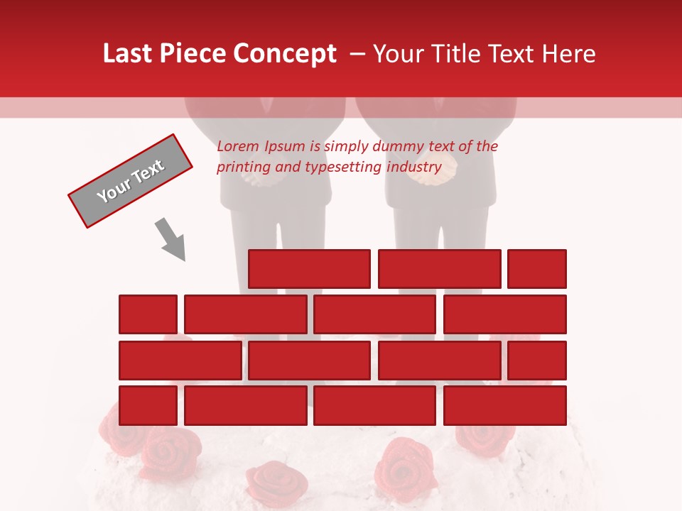 Caucasian Tuxedo Homo PowerPoint Template