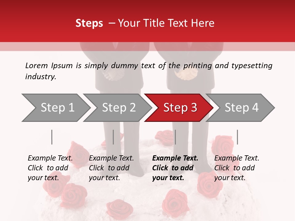 Caucasian Tuxedo Homo PowerPoint Template