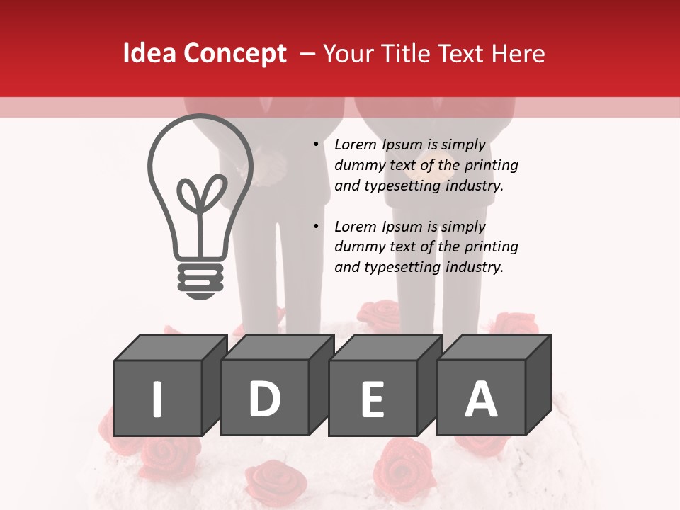 Caucasian Tuxedo Homo PowerPoint Template