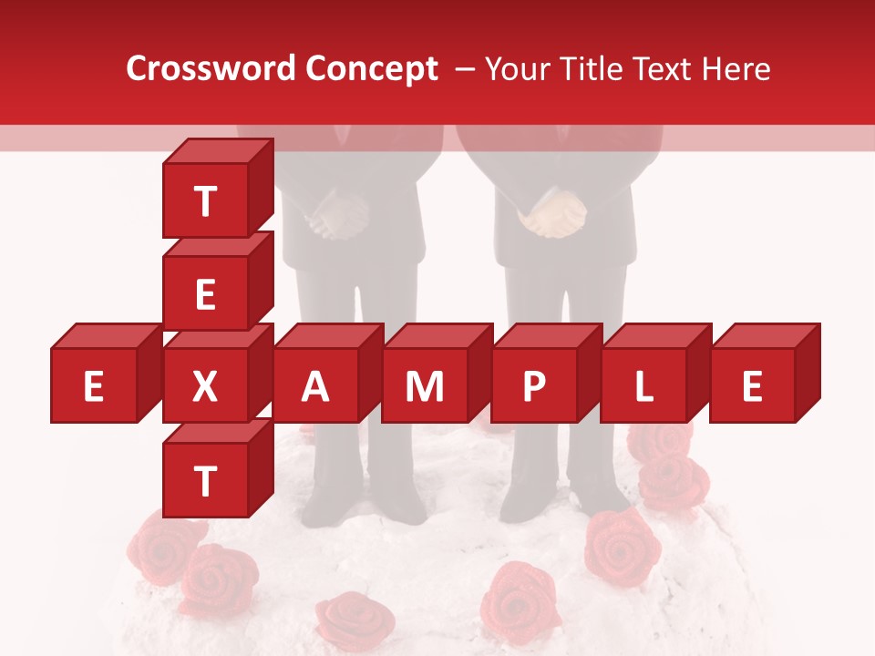 Caucasian Tuxedo Homo PowerPoint Template