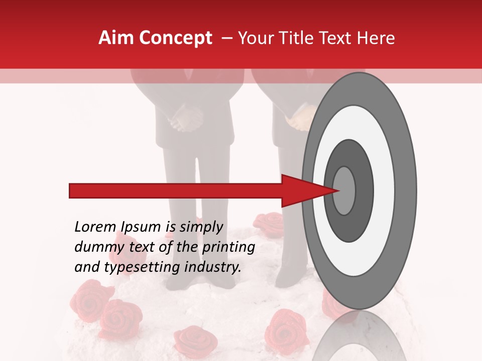 Caucasian Tuxedo Homo PowerPoint Template