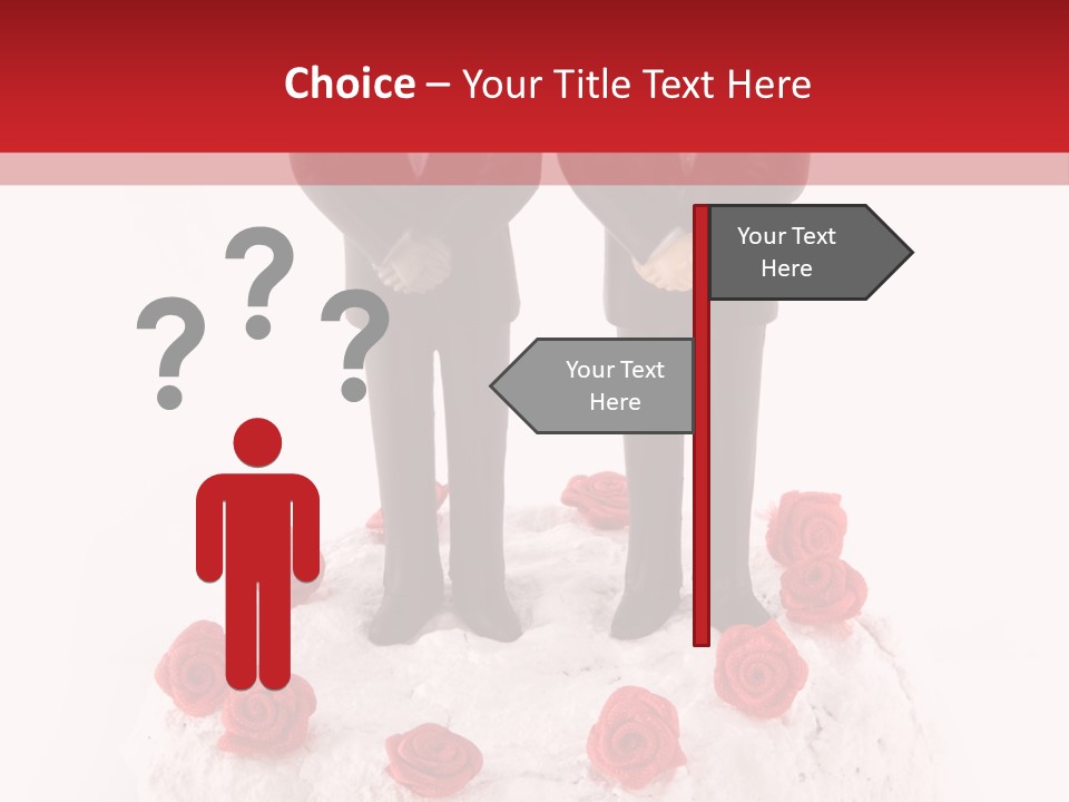 Caucasian Tuxedo Homo PowerPoint Template