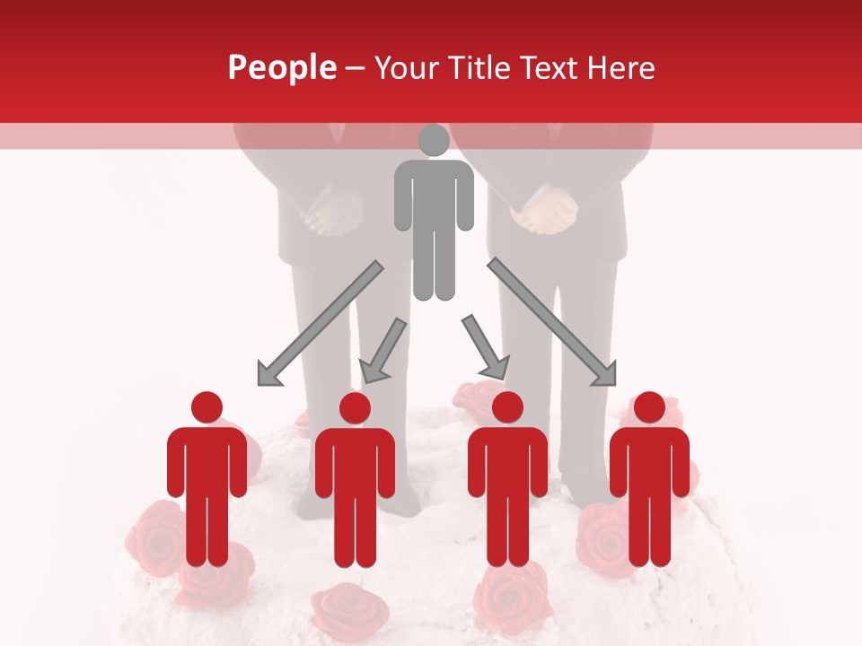 Caucasian Tuxedo Homo PowerPoint Template