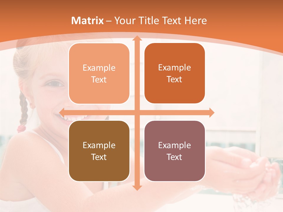 Portrait White Wash PowerPoint Template