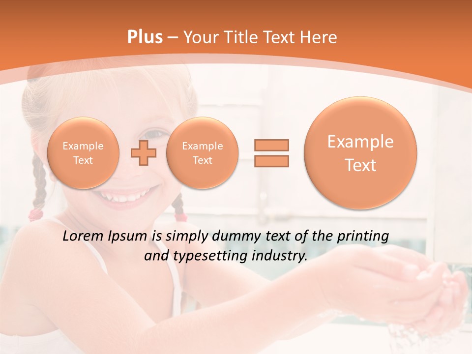 Portrait White Wash PowerPoint Template