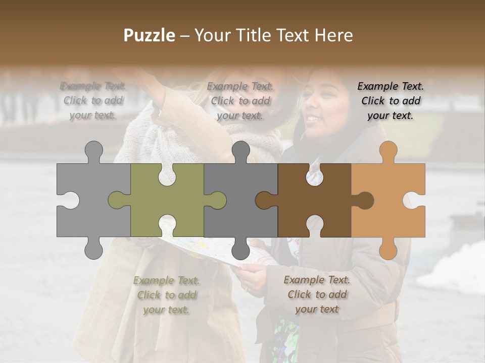Feeling Wife Break PowerPoint Template