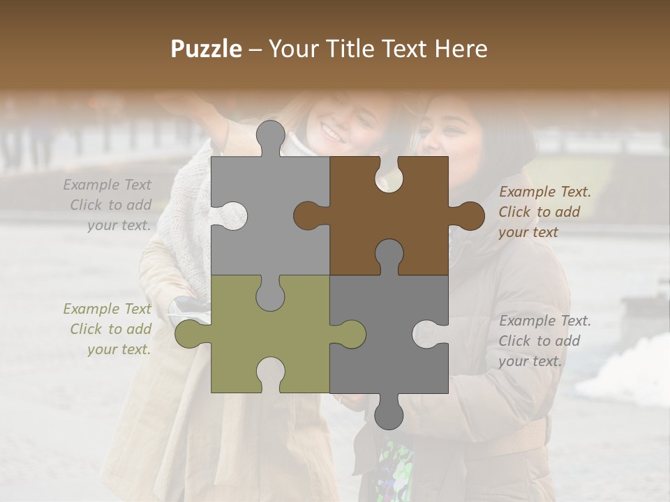 Feeling Wife Break PowerPoint Template