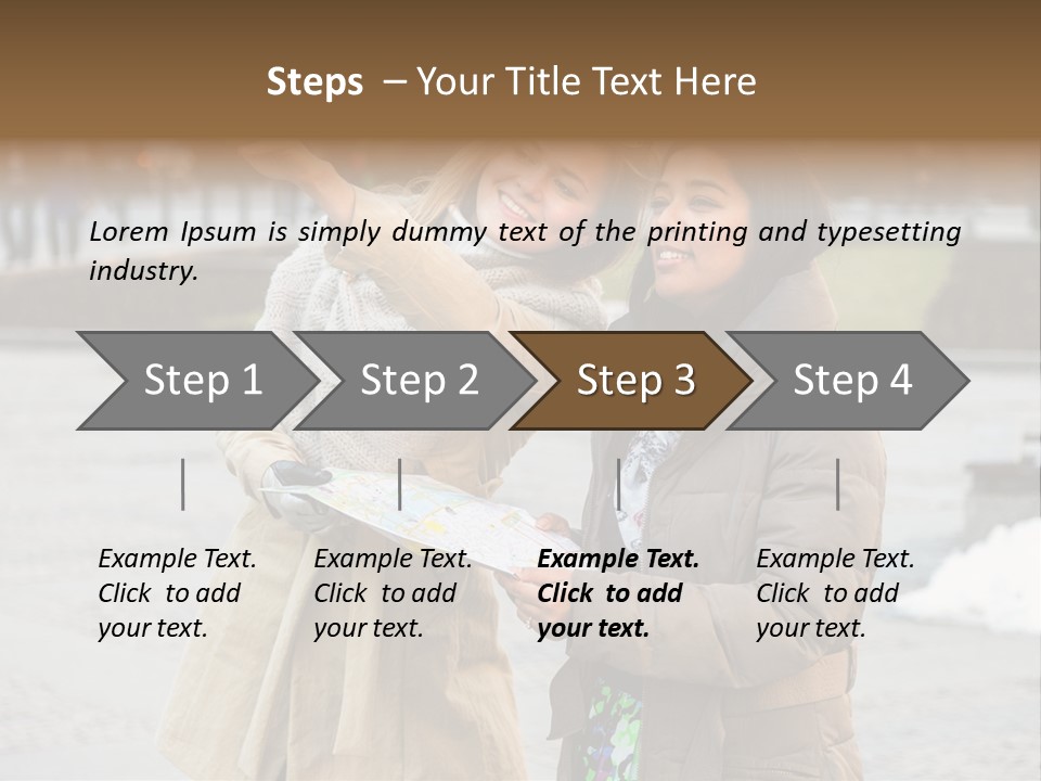 Feeling Wife Break PowerPoint Template