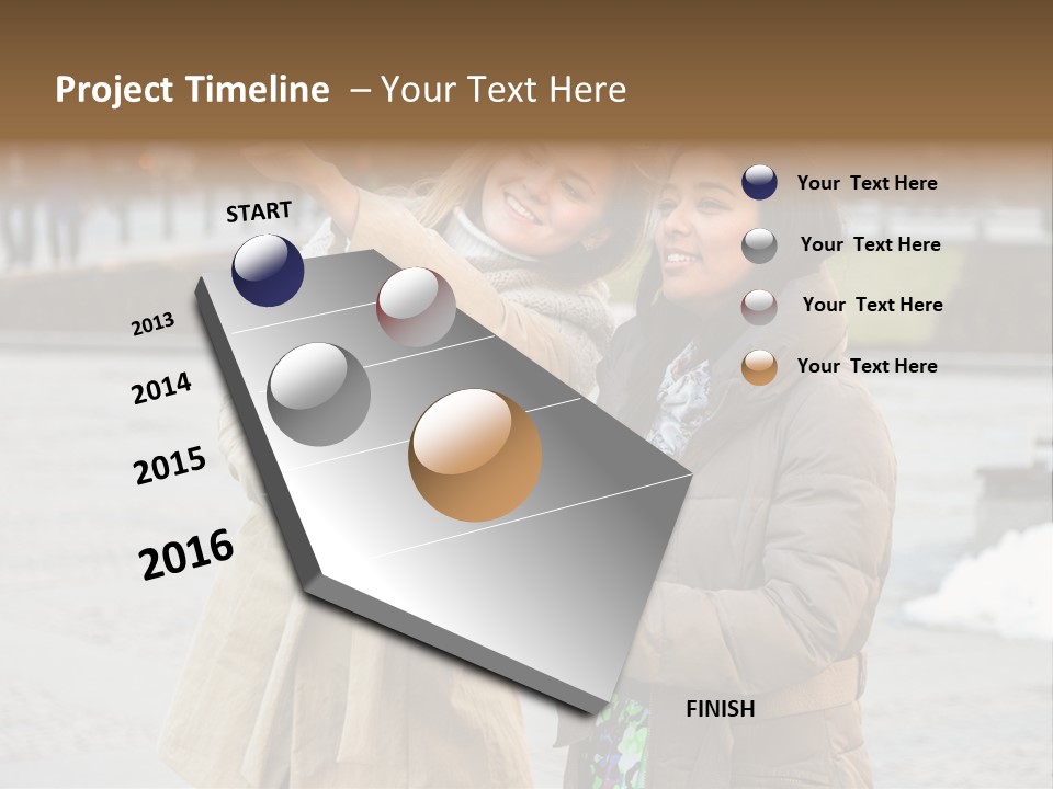 Feeling Wife Break PowerPoint Template