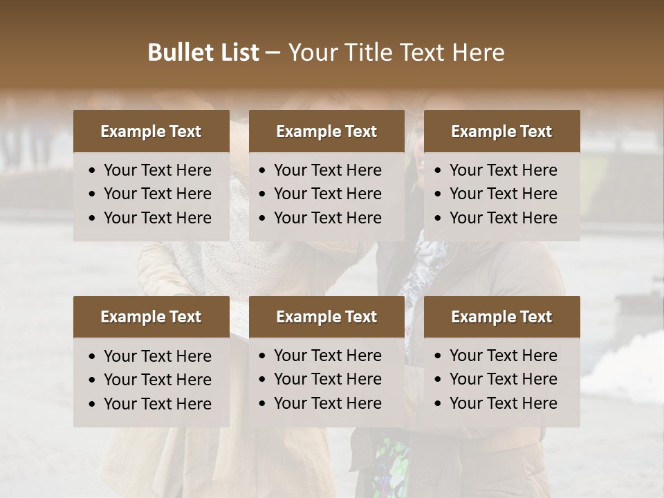 Feeling Wife Break PowerPoint Template