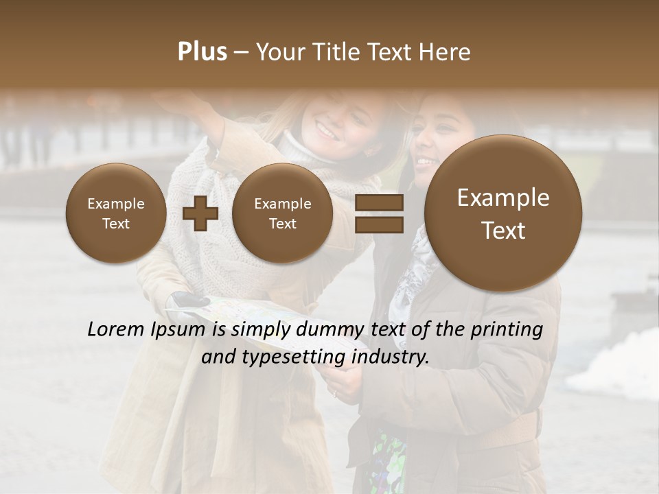 Feeling Wife Break PowerPoint Template