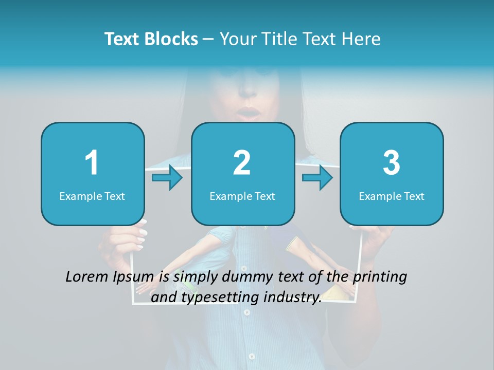 Feeling Wife Break PowerPoint Template