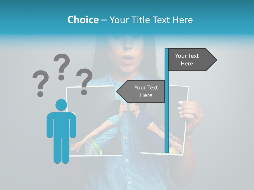 Feeling Wife Break PowerPoint Template