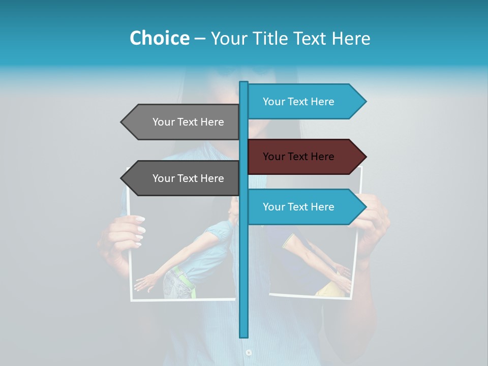 Feeling Wife Break PowerPoint Template