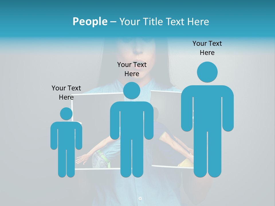 Feeling Wife Break PowerPoint Template