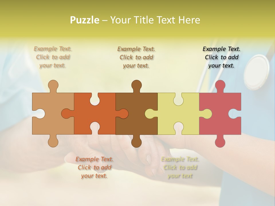 Patient Nursing Comfort PowerPoint Template