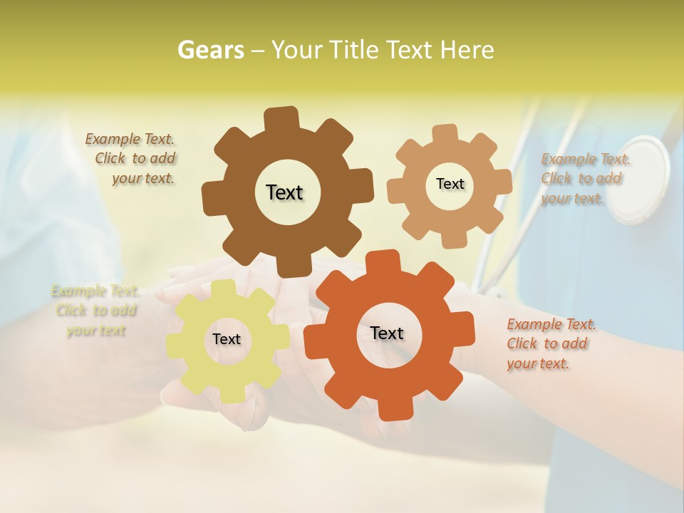 Patient Nursing Comfort PowerPoint Template