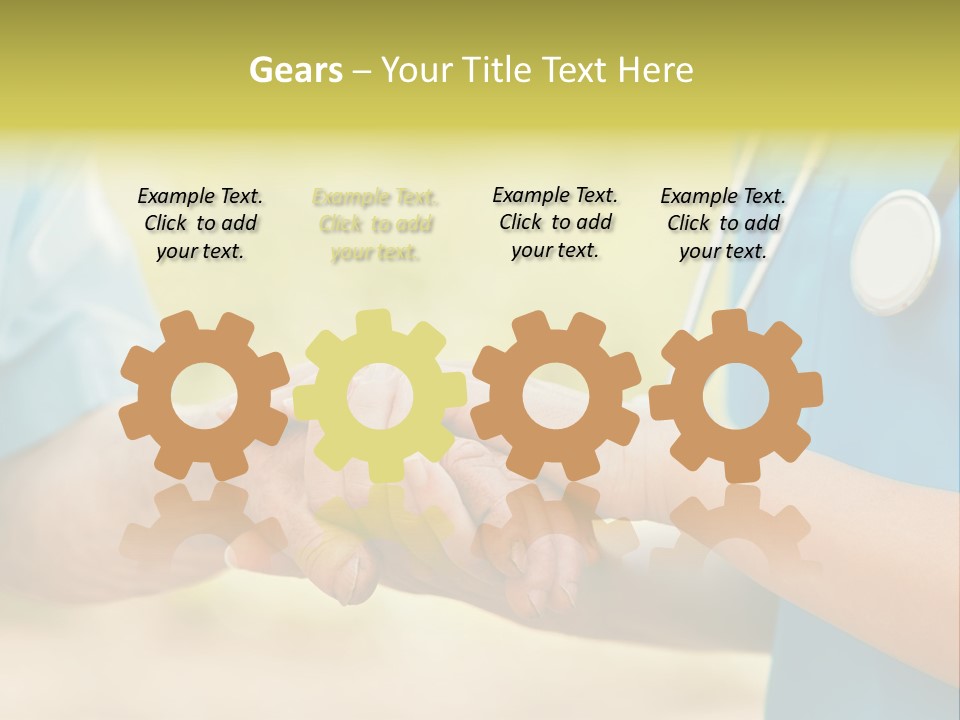 Patient Nursing Comfort PowerPoint Template