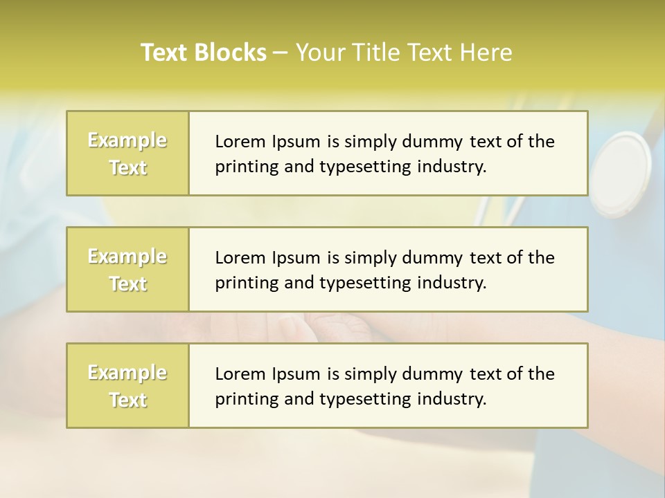 Patient Nursing Comfort PowerPoint Template