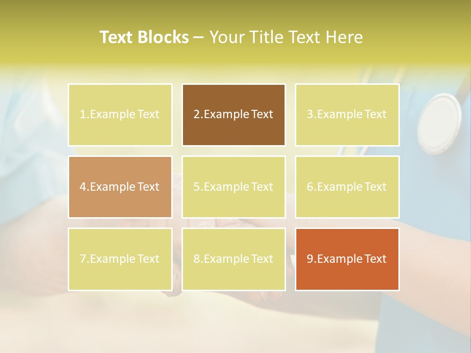 Patient Nursing Comfort PowerPoint Template
