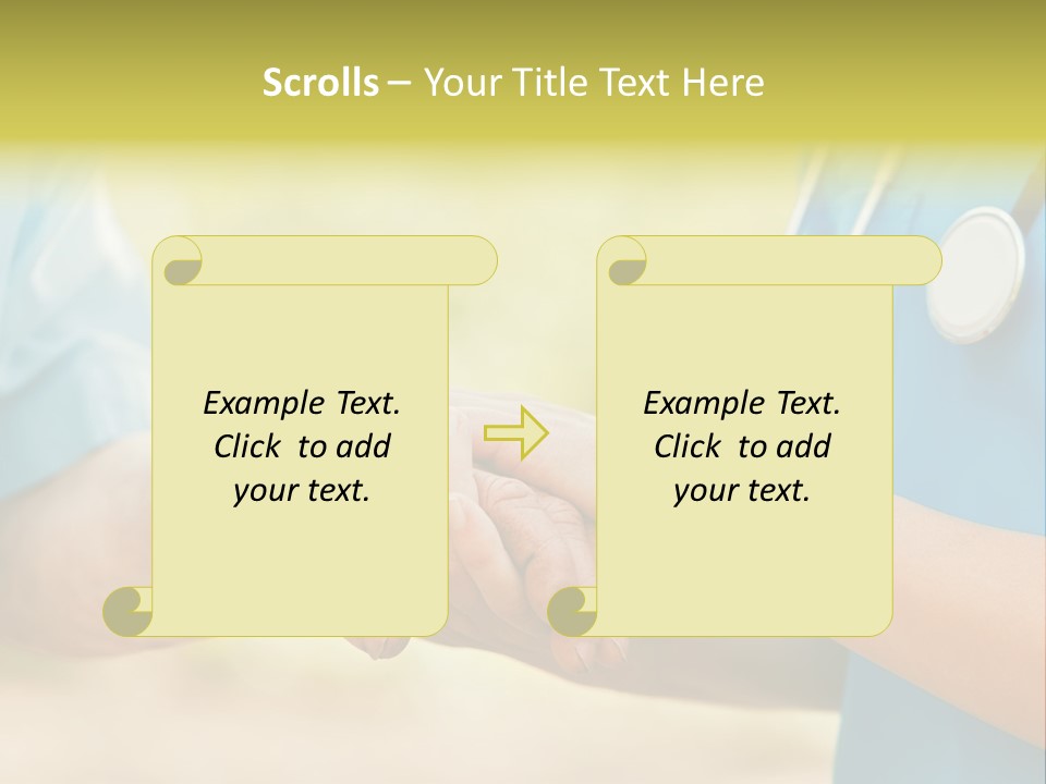Patient Nursing Comfort PowerPoint Template
