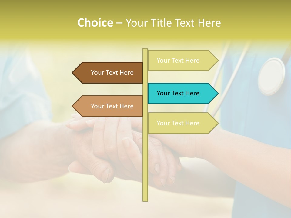 Patient Nursing Comfort PowerPoint Template