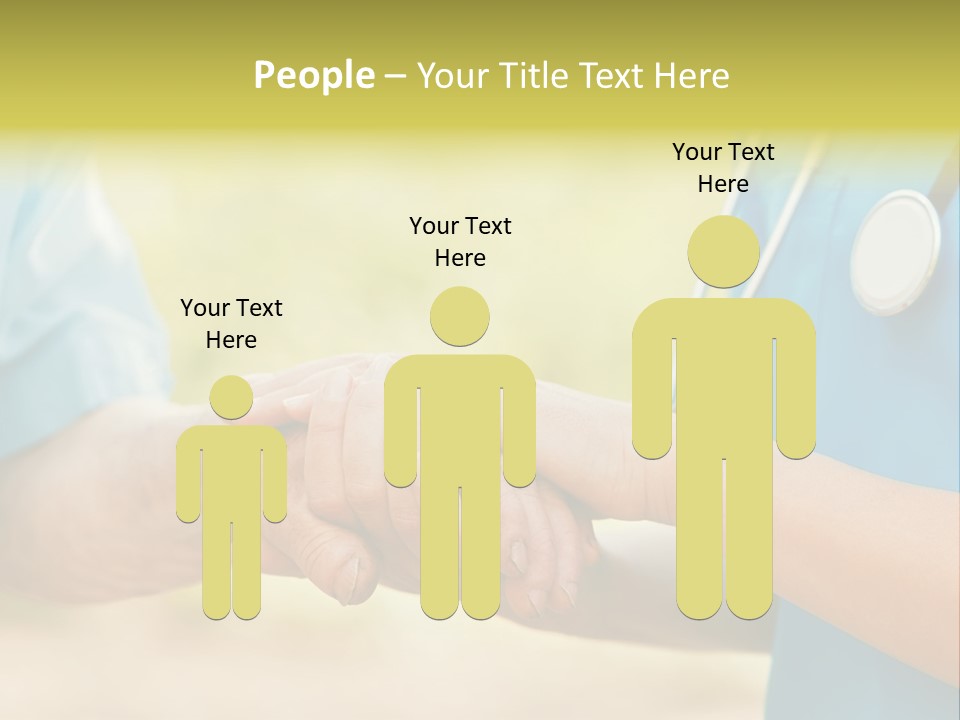 Patient Nursing Comfort PowerPoint Template