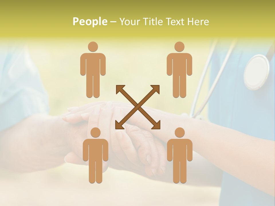 Patient Nursing Comfort PowerPoint Template