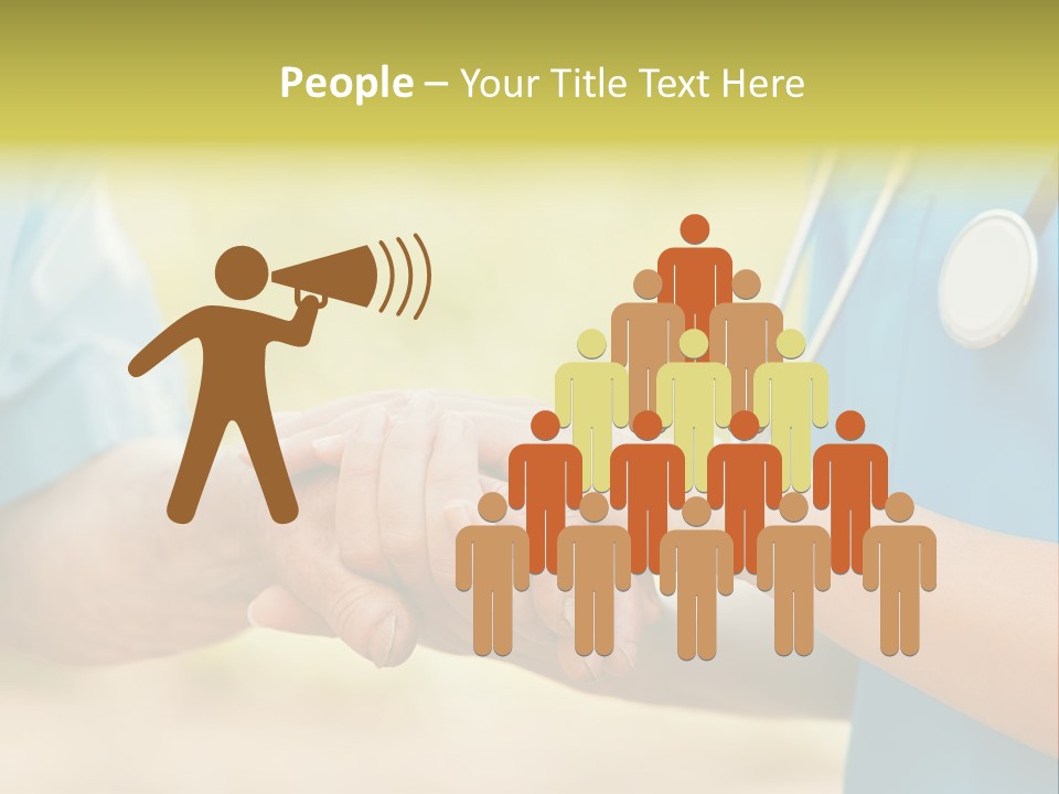 Patient Nursing Comfort PowerPoint Template