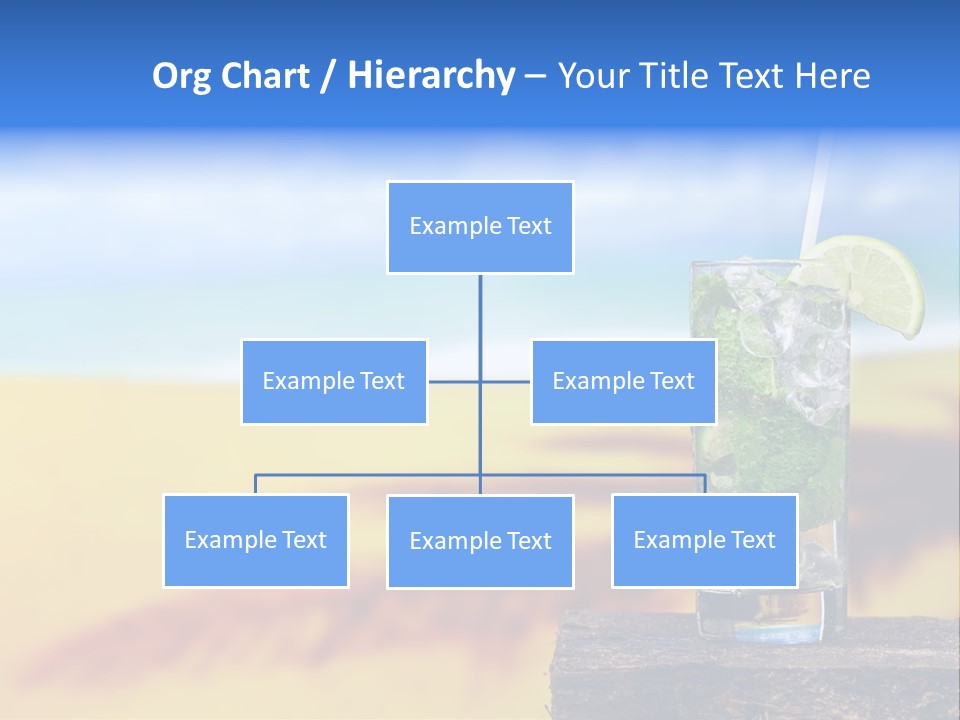 Mohito Yellow Fruit PowerPoint Template