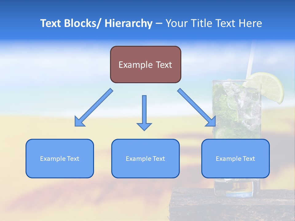 Mohito Yellow Fruit PowerPoint Template