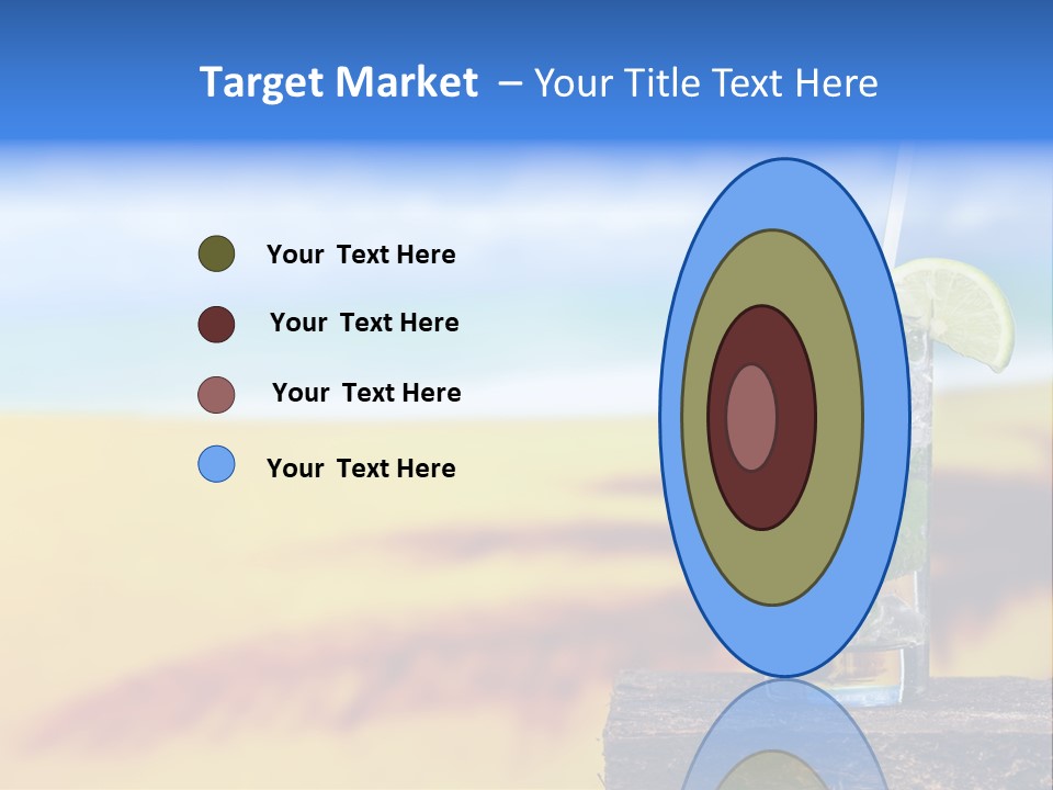 Mohito Yellow Fruit PowerPoint Template