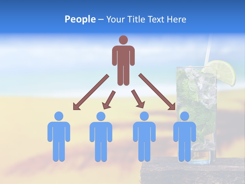 Mohito Yellow Fruit PowerPoint Template