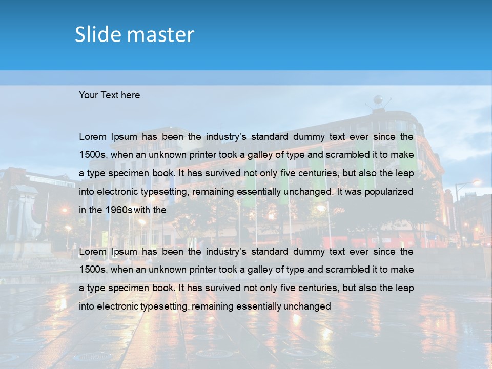 Coaching Weight Young PowerPoint Template