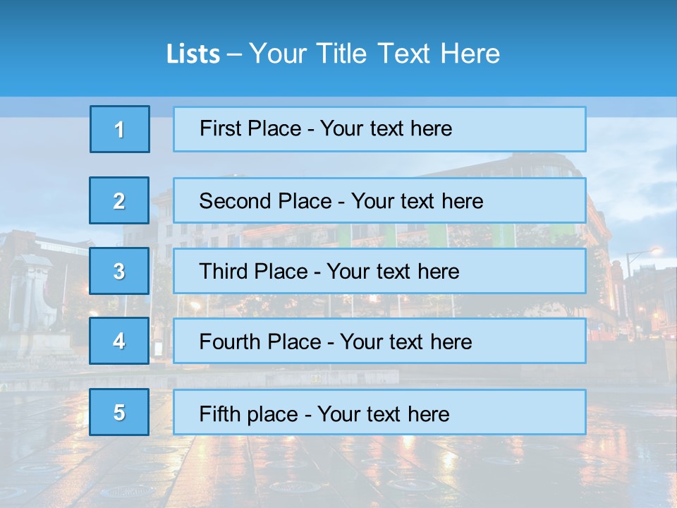 Coaching Weight Young PowerPoint Template